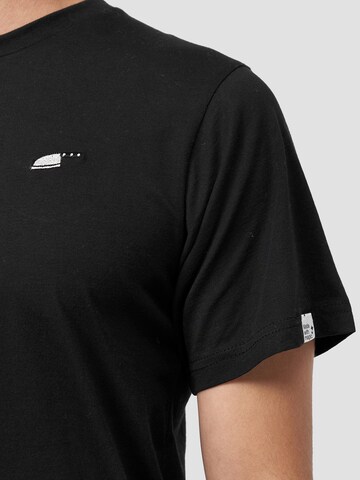 Mikon T-Shirt 'Messer' in Schwarz