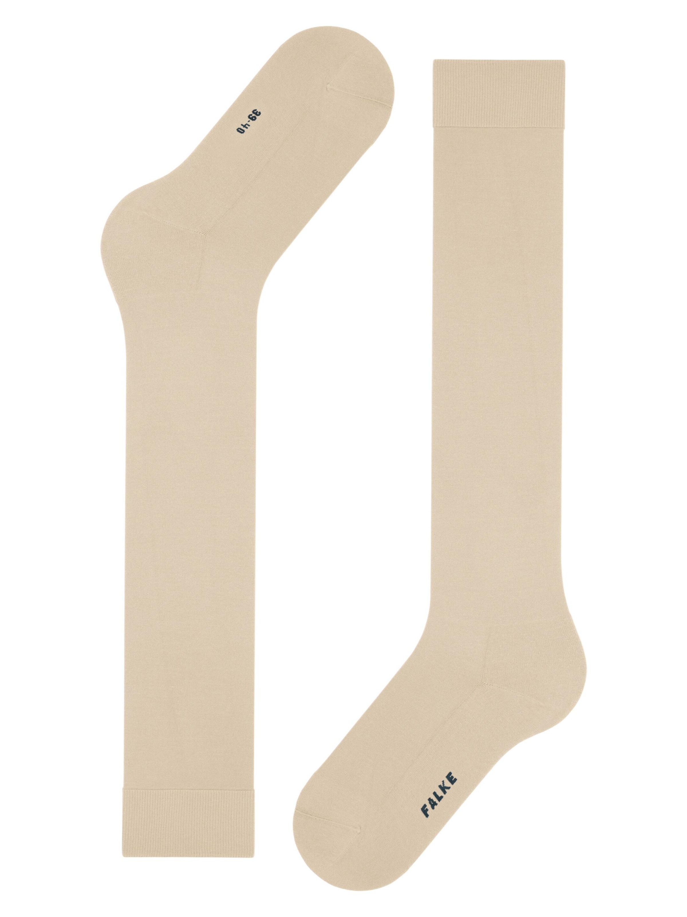 FALKE Knee High Socks 'ClimaWool' in Beige
