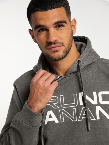 BRUNO BANANI Sweatshirt 'Brooks' in Grau