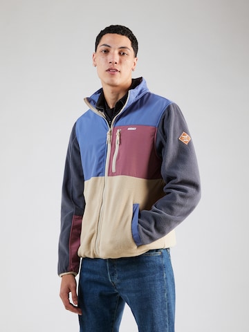 Iriedaily Fleece jacket in Blue: front