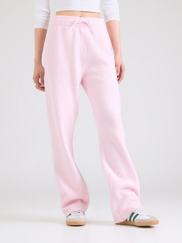 ADIDAS ORIGINALS Ohlapna forma Hlače | roza barva: sprednja stran
