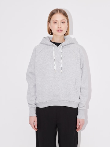 Sweat-shirt 'Hayley' LeGer by Lena Gercke en gris : devant