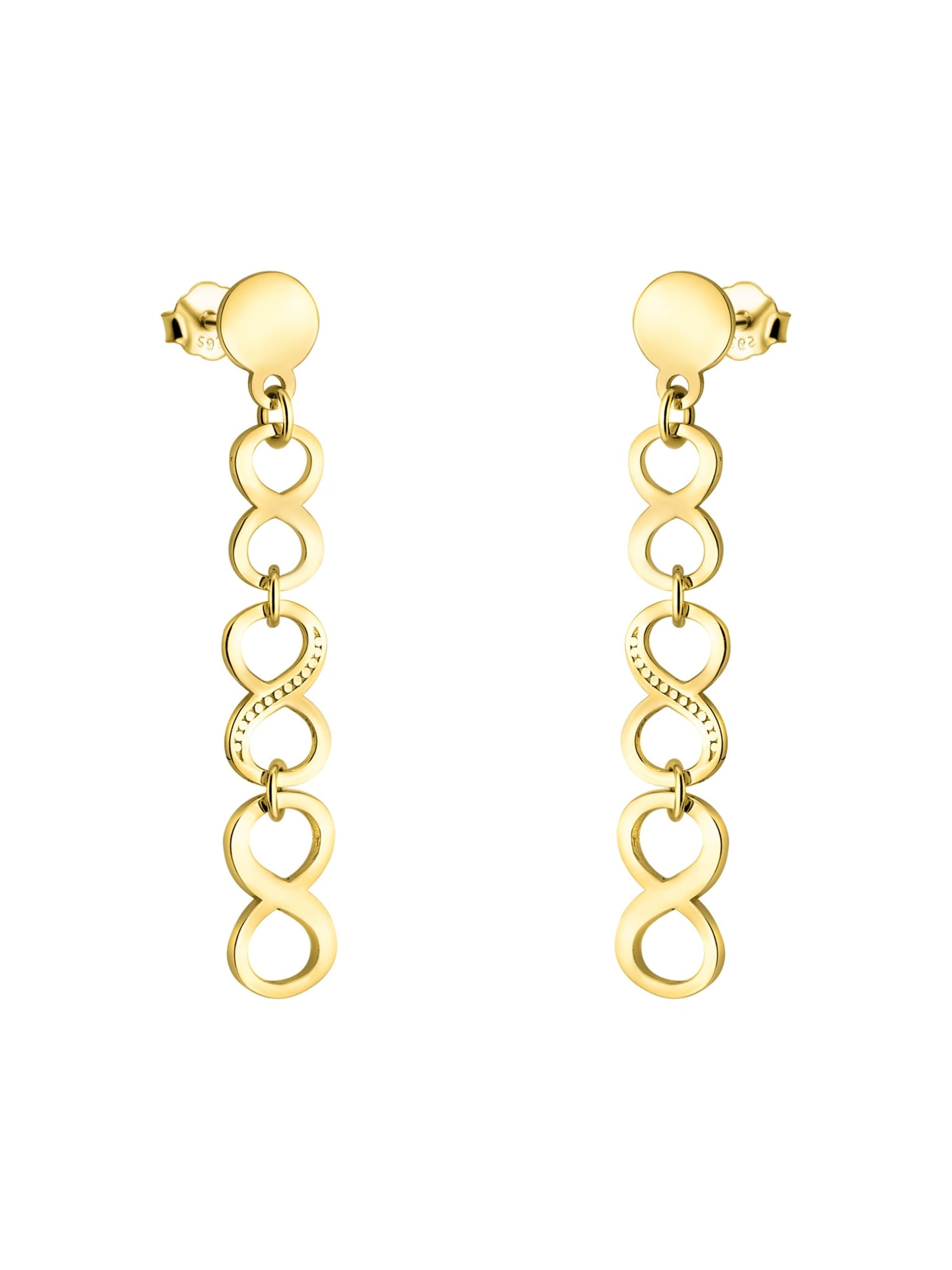 Sofia Milani Ohrringe 'Circle Infinity'‌ in One Size in gold, Produktansicht