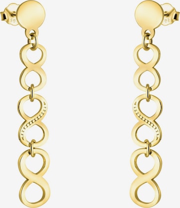 Sofia Milani Ohrringe 'Circle Infinity' in Gold: Vorderseite