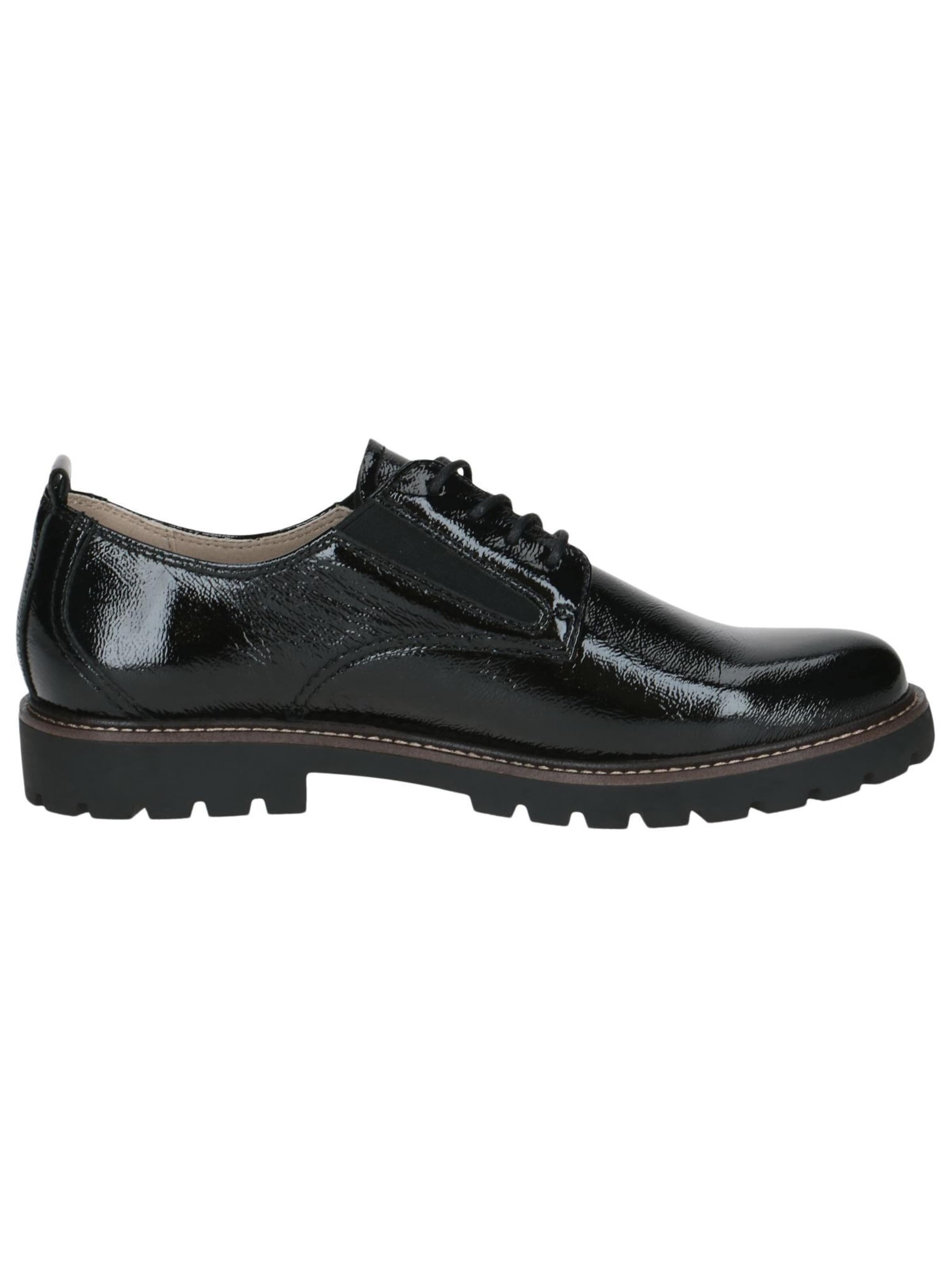 Chaussure à lacets CAPRICE en noir