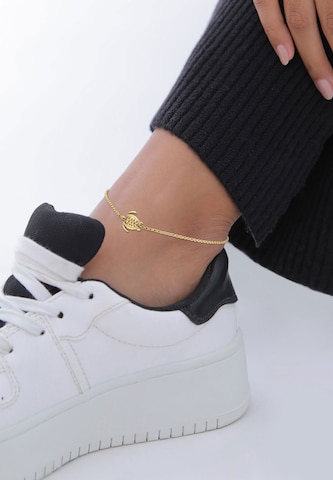 ELLI Fußschmuck in Gold: Vorderseite