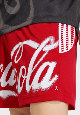 ADIDAS ORIGINALS Normalny krój Spodnie 'Coca Cola' w kolorze czerwony