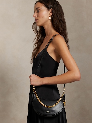 Polo Ralph Lauren Наплечная сумка в Черный: спереди