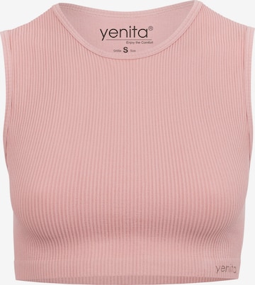 Yenita Sporttop in Roze: voorkant