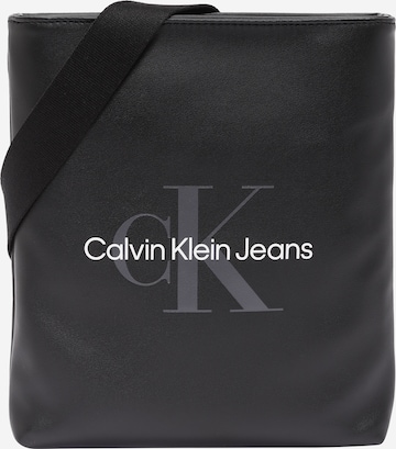 Calvin Klein Jeans Axelremsväska i svart: framsida