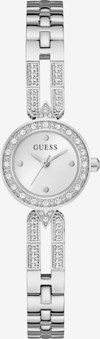 GUESS Analogt ur 'CASSIDY' i sølv: forside