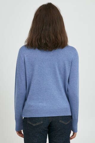 PULZ Jeans Pullover 'SARA' in Blau