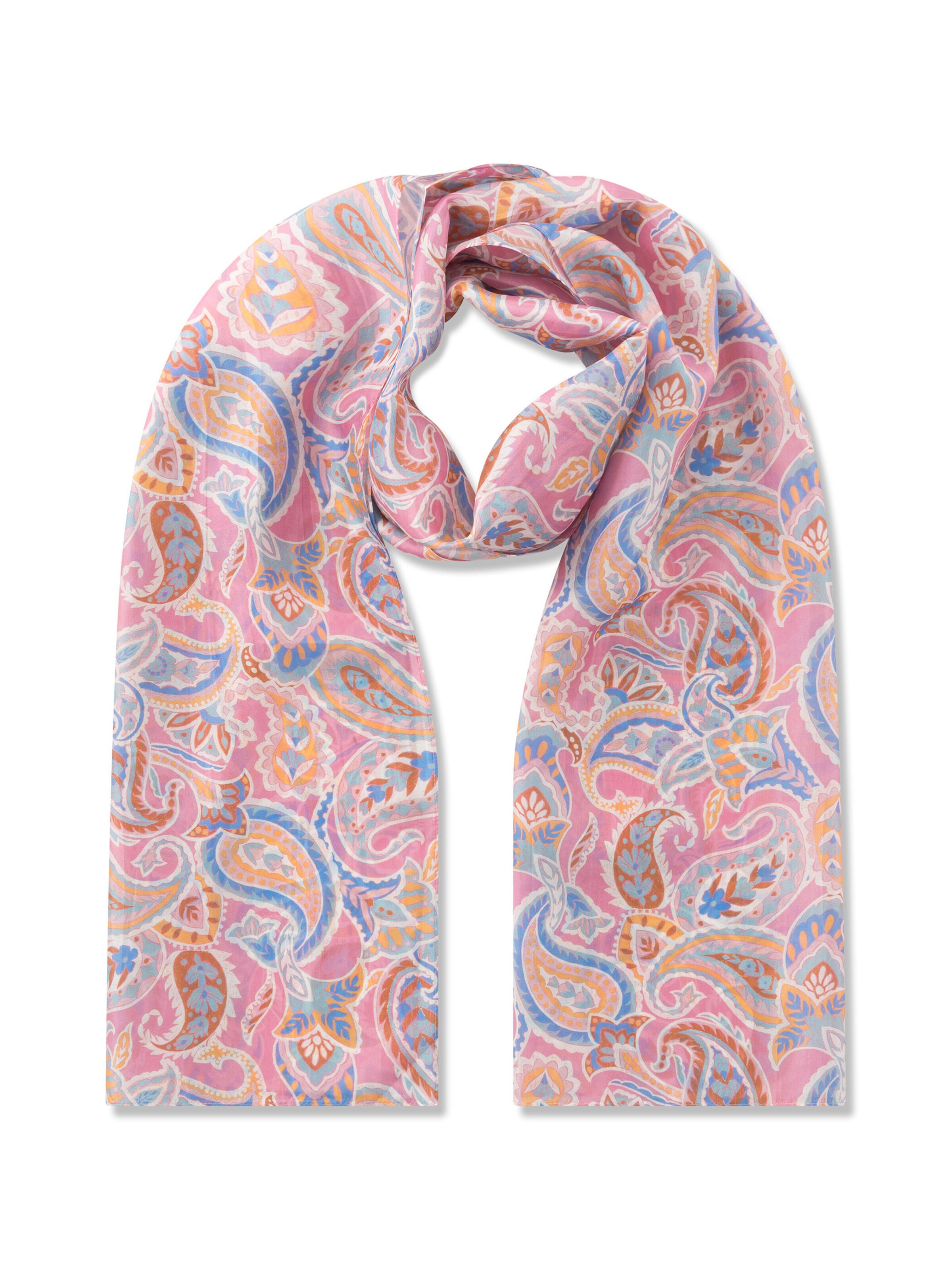 Écharpe CODELLO en rose : devant