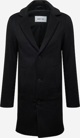 ABOUT YOU Демисезонное пальто 'Maddox' в Черный: спереди