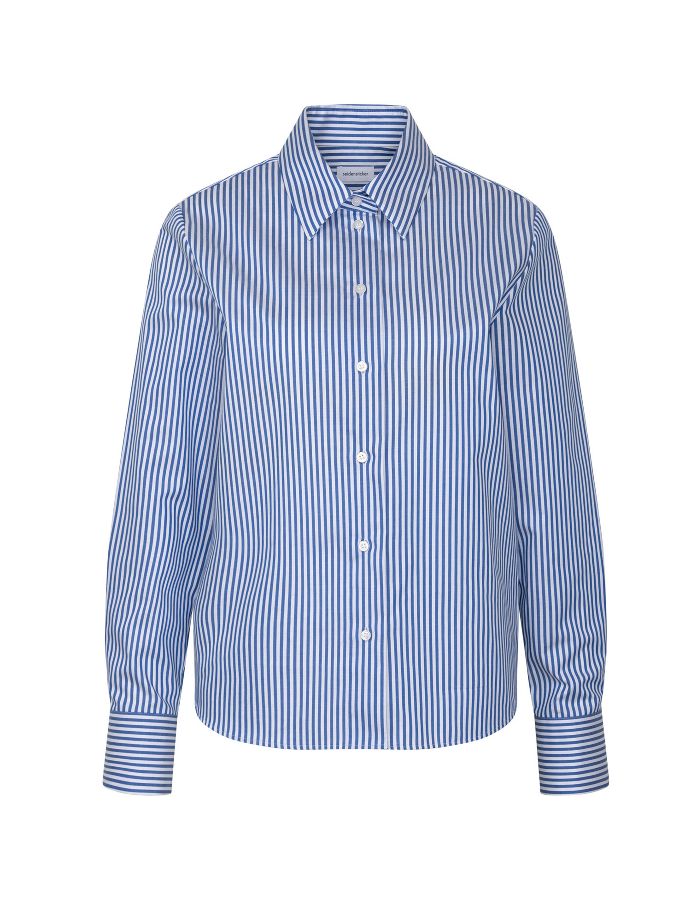 SEIDENSTICKER Bluse in Blau: Vorderseite