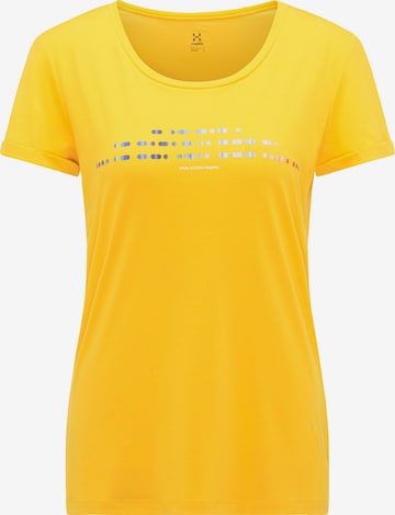 Haglöfs Performance Shirt 'Ridge Hike' in Yellow: front