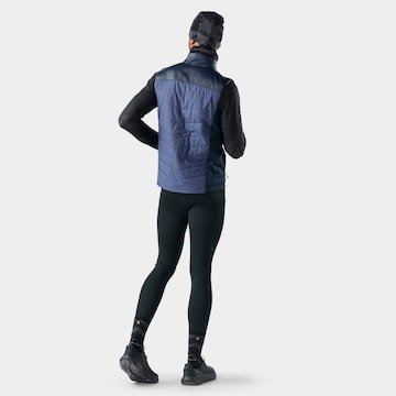 SMARTWOOL Sportovní vesta – modrá