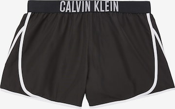 Calvin Klein Swimwear UV Protection in Black: front