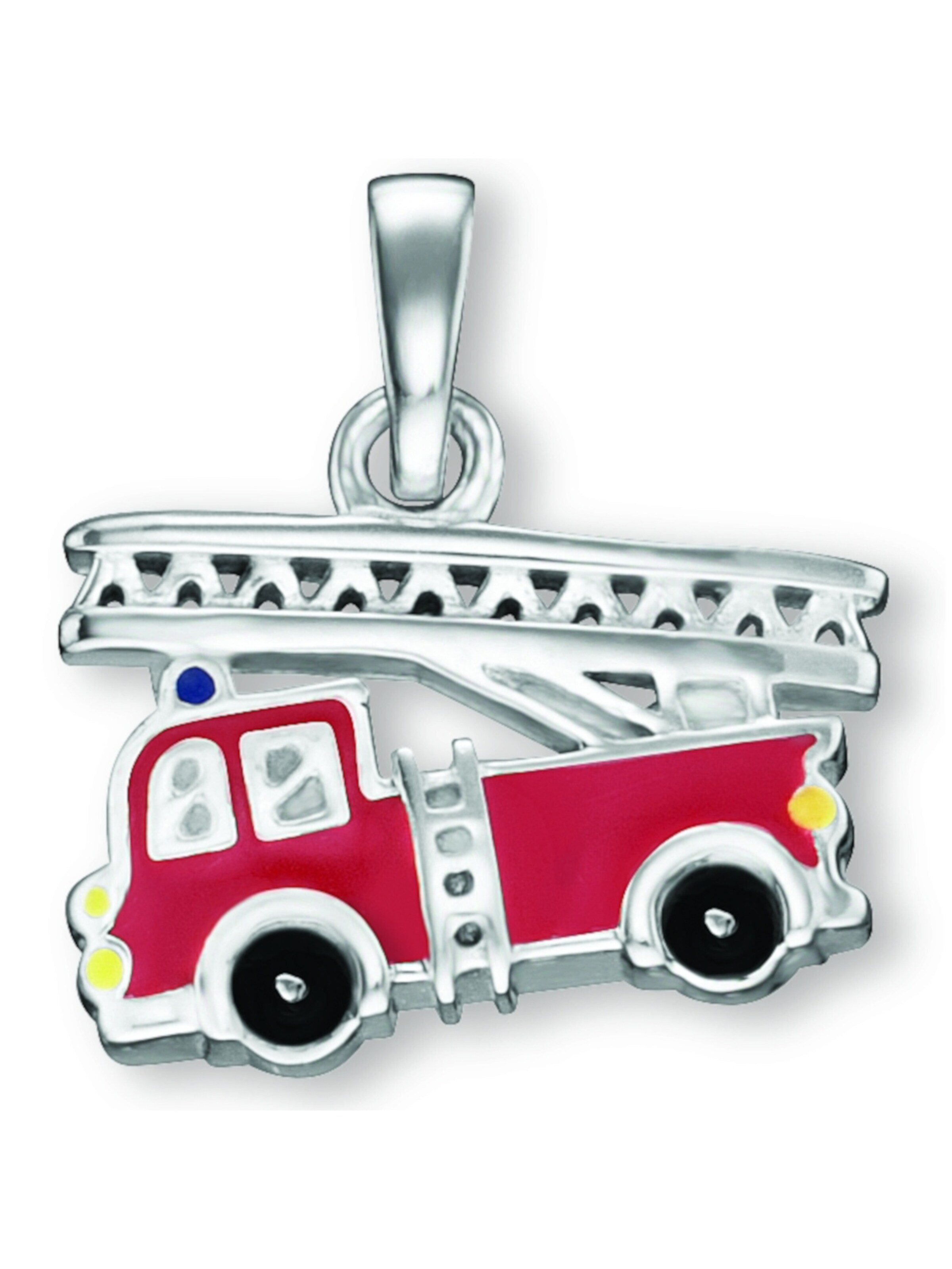 ONE ELEMENT Jewelry 'Feuerwehr' in Silver: front