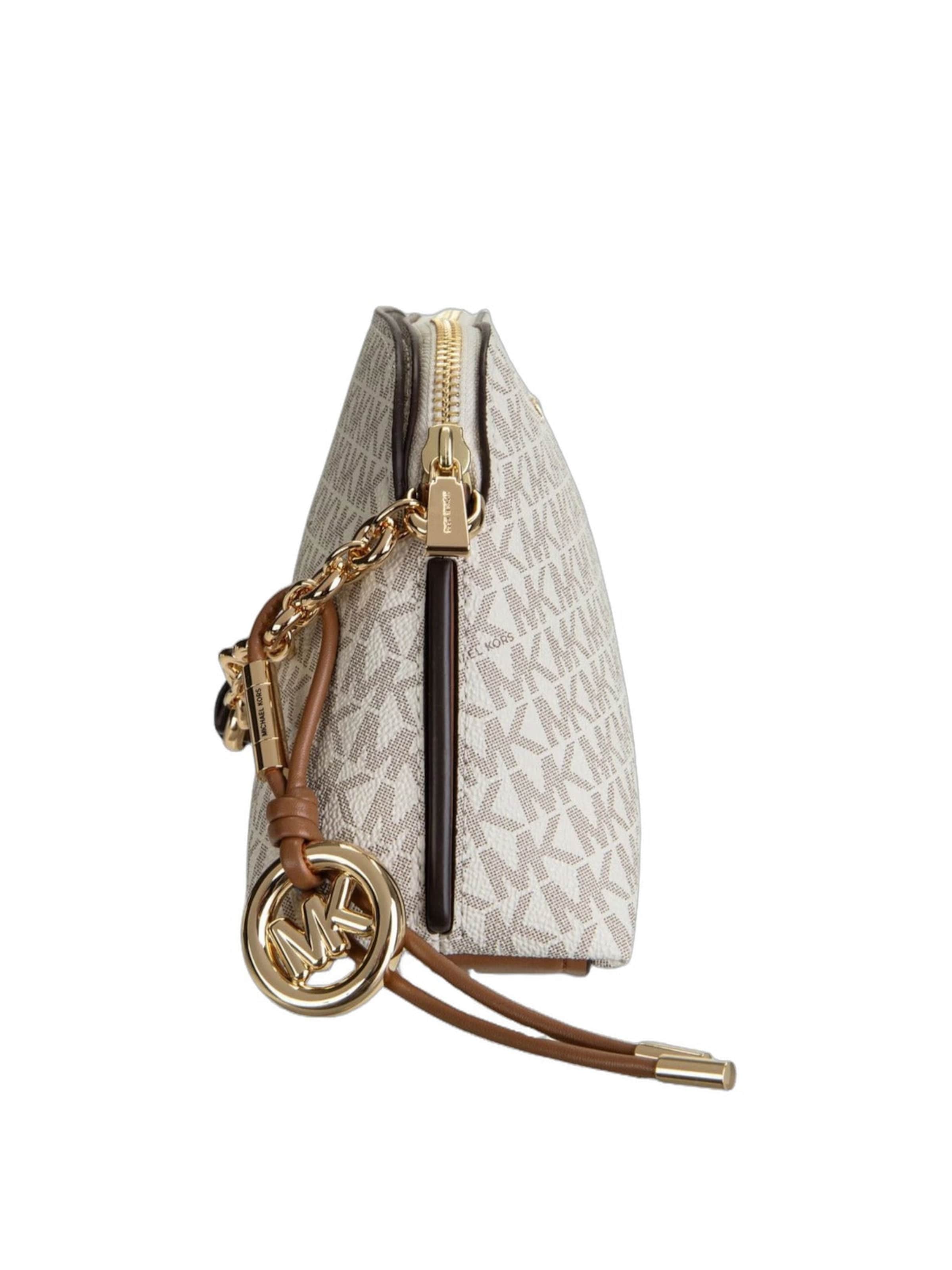MICHAEL Michael Kors Torba za čez ramo 'Michael Kors Sac Bandoulière Freddie Petit Dôme Beige' | bež barva