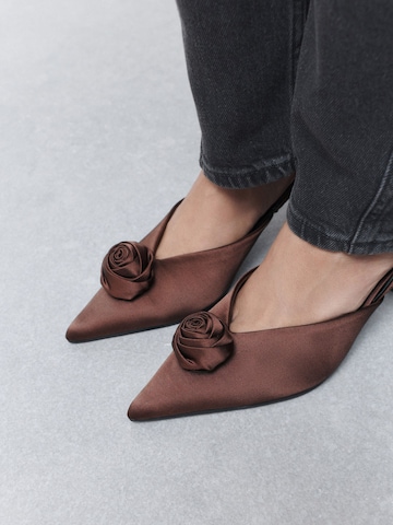 Décolleté sling 'Forever Comfort' di Next in marrone