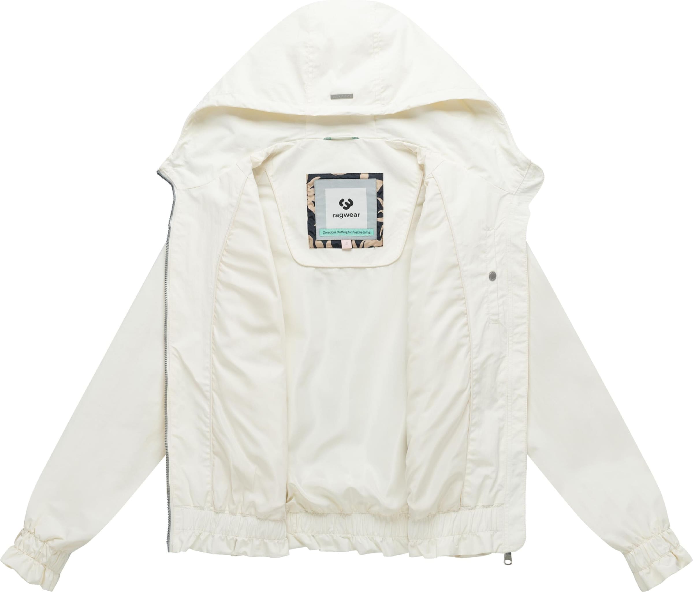 Veste outdoor 'Kissi' Ragwear en blanc