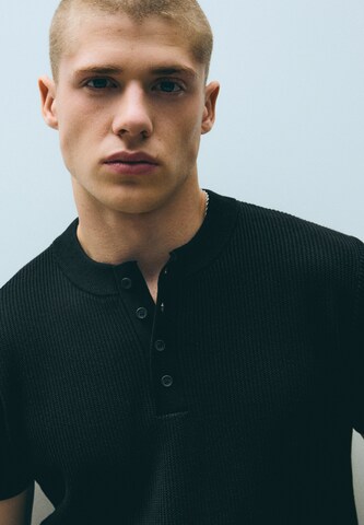 T-Shirt Bershka en noir