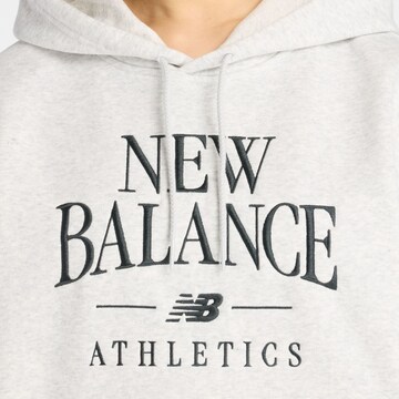 new balance Sweatshirt 'Trackside' in Wit