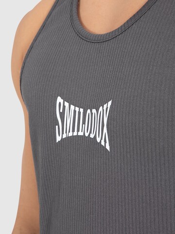 Smilodox Shirt ' Classic Ripp ' in Grey