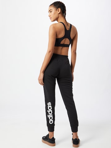 ADIDAS SPORTSWEAR Loose fit Workout Pants 'Essentials French Terry Logo' in Black
