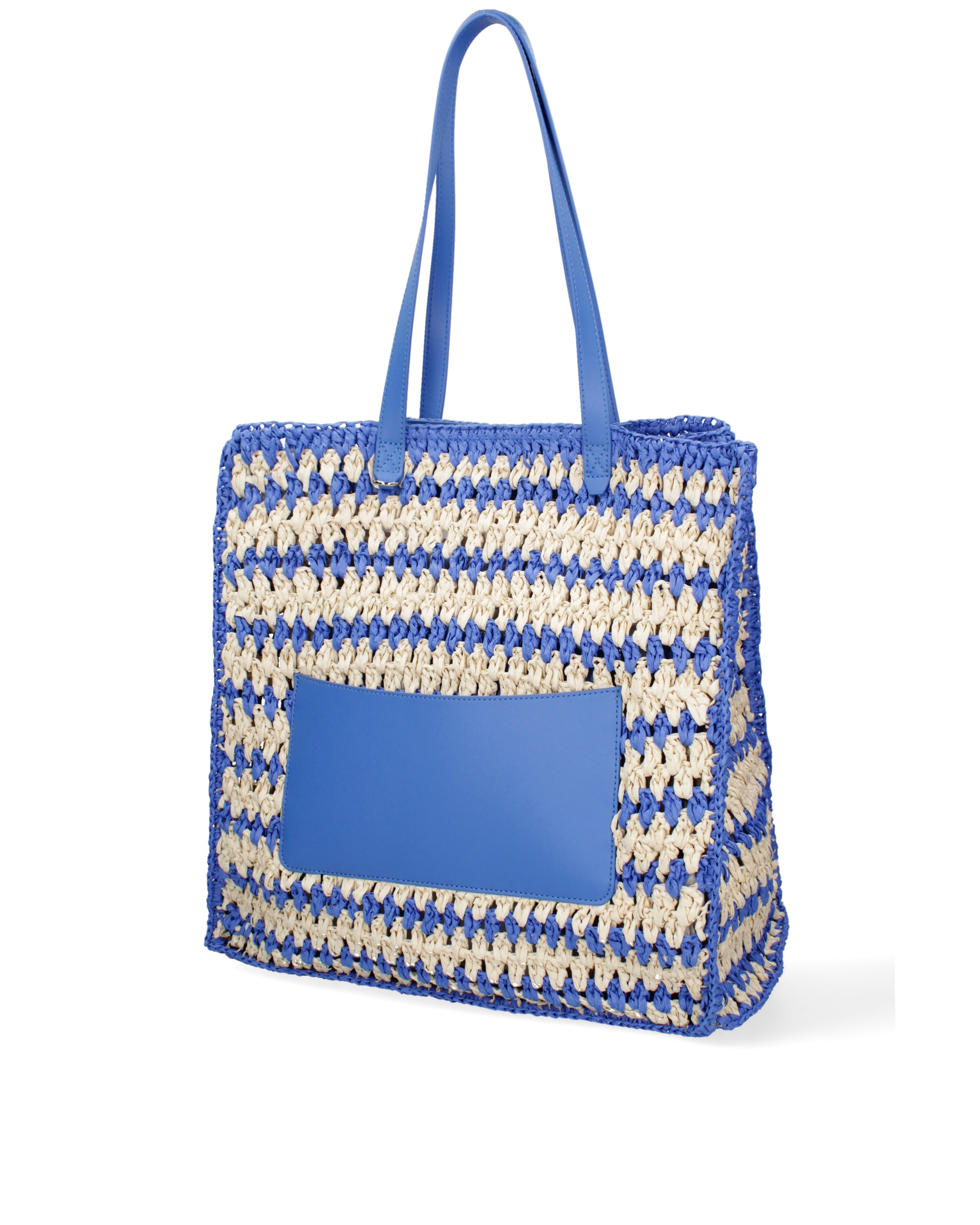 Shopper di Viola Castellani in blu: frontale