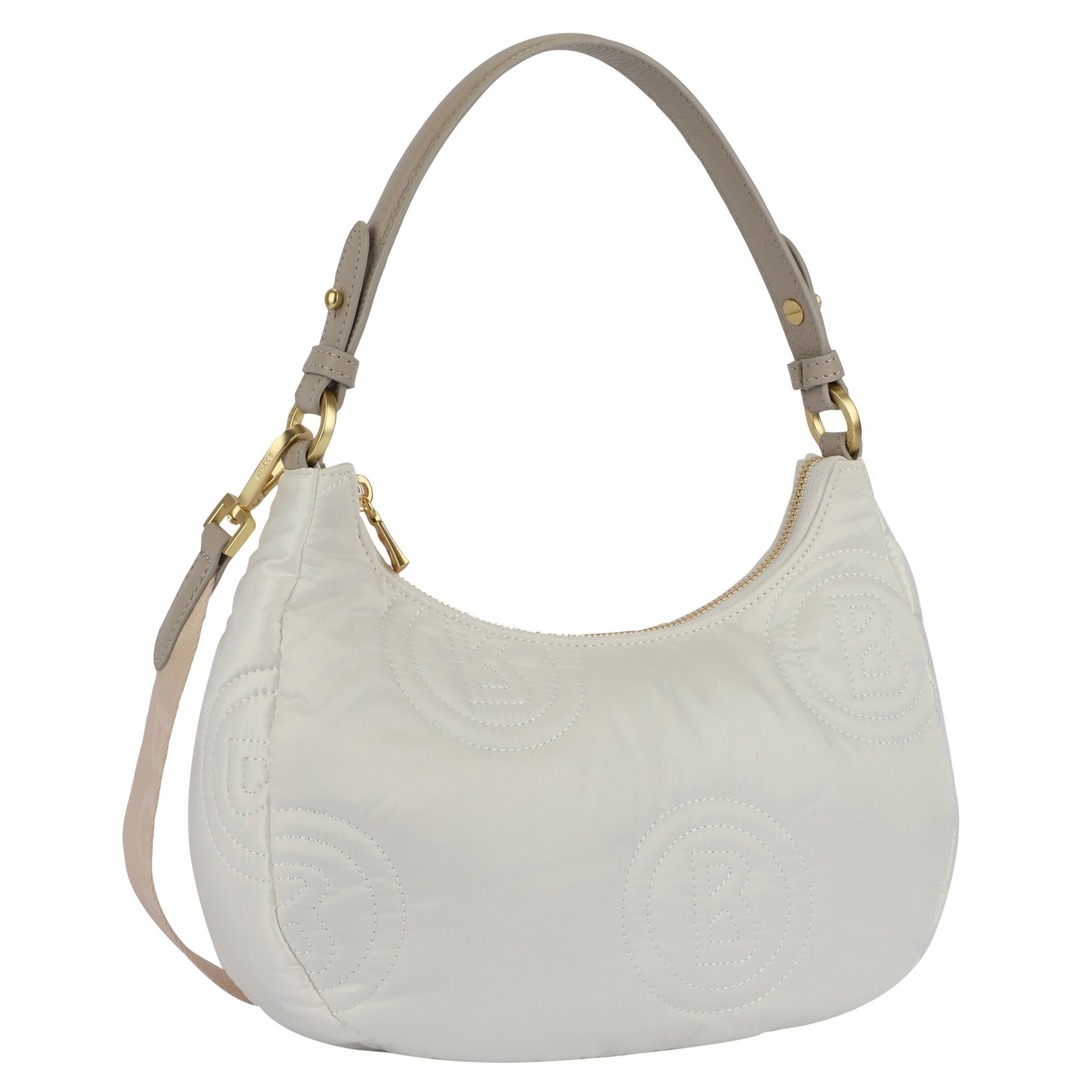 BOGNER Schultertasche 'Lyss' in Weiß