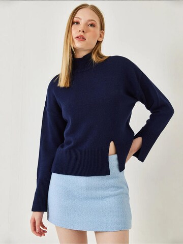 Pull-over Bianco Lucci en bleu