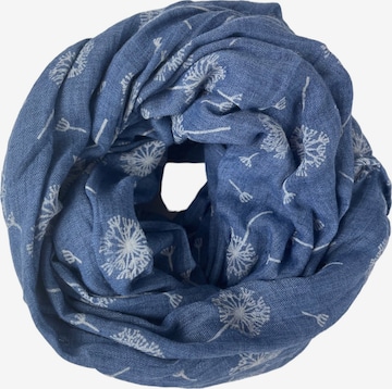 Kumixi Loop scarf 'Löwenzahn' in Blue: front