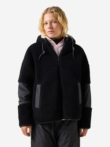 Bogner Fire + Ice Fleecejacke 'Naera  ' in Schwarz: Vorderseite