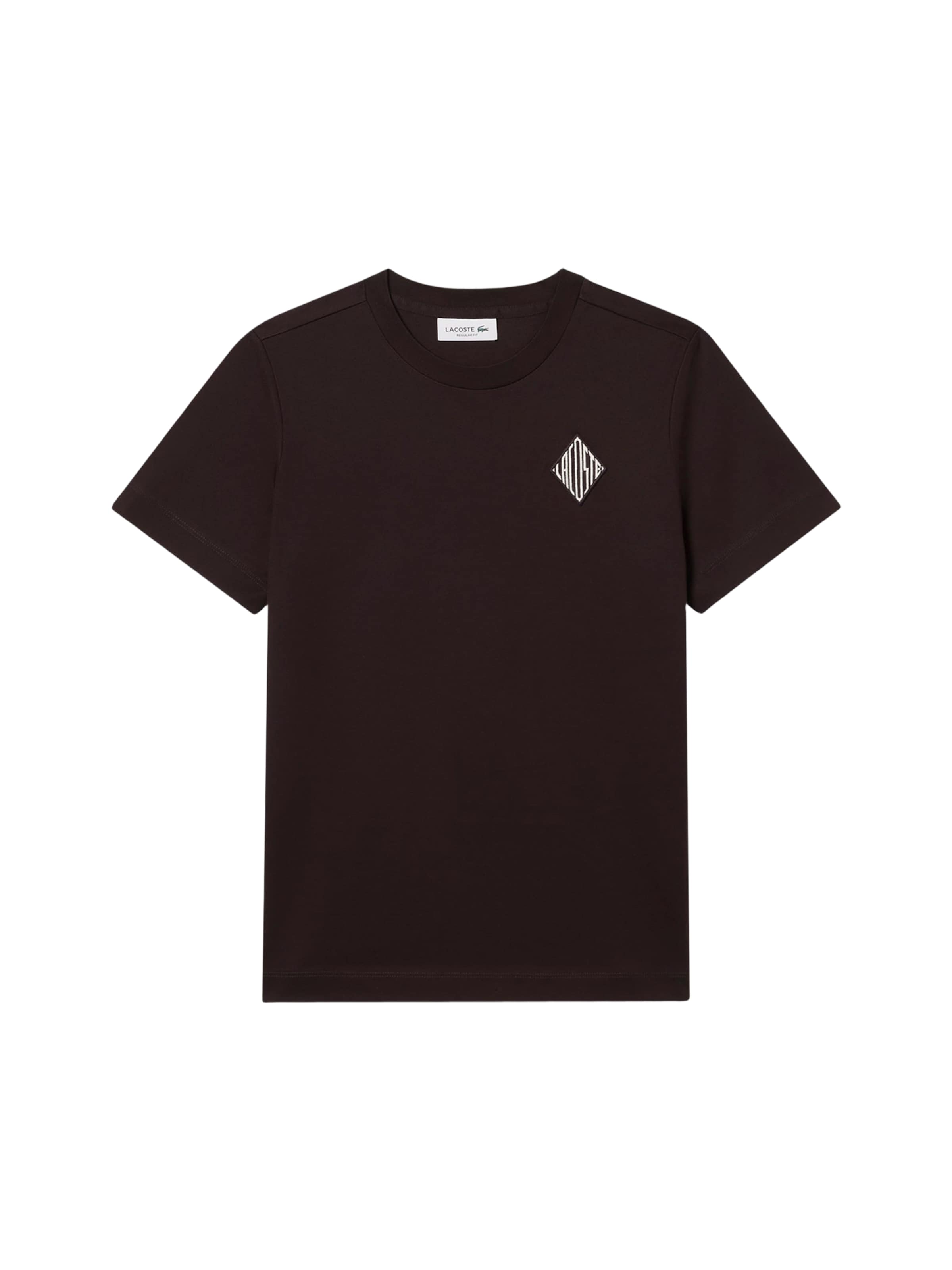 Maglietta di LACOSTE in marrone: frontale