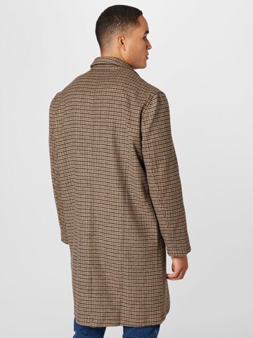 Manteau mi-saison 'BALANO' minimum en marron