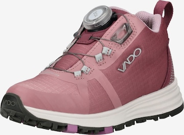 Sneaker di Vado in rosa: frontale