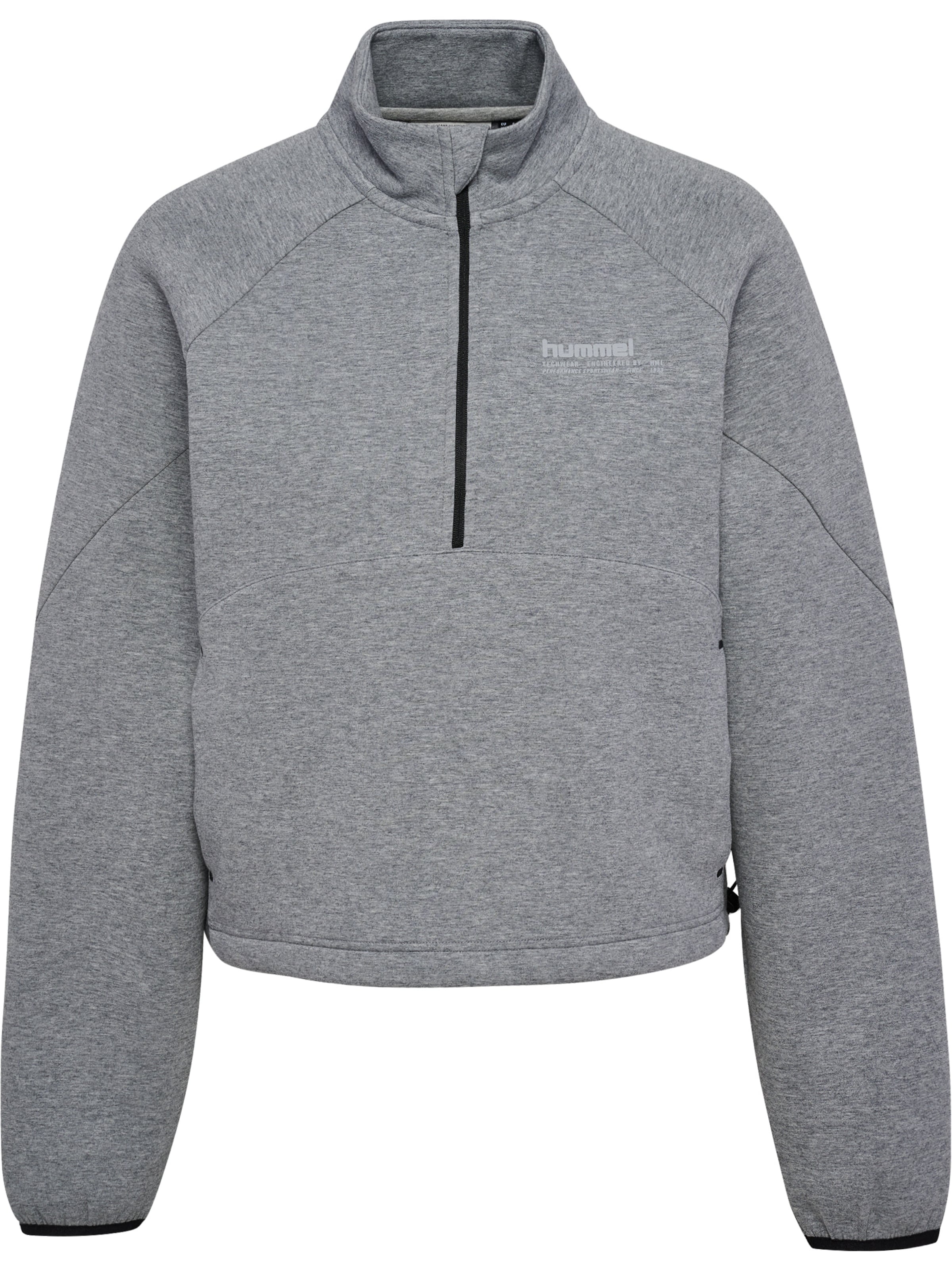 Hummel Sportsweatshirt 'Tech Fleece' i grå: forside