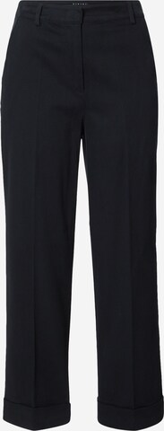 Sisley Плиссированные брюки в Черный: спереди