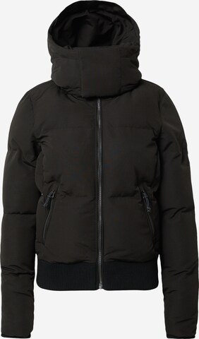 Superdry Winter Jacket 'Everest' in Black: front