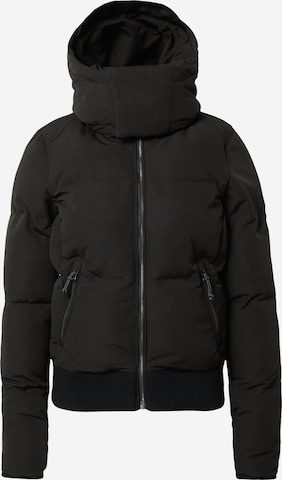 Superdry Winterjas 'Everest' in Zwart: voorkant