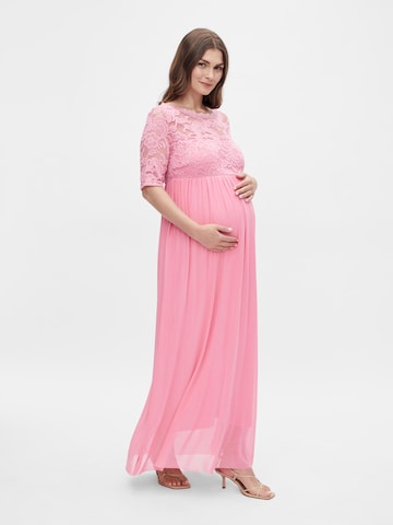 MAMALICIOUS Kleid 'Mivana' in Pink