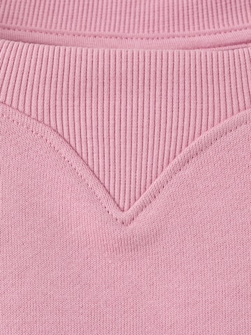 Bluză de molton 'TOURIST' de la MANGO TEEN pe roz