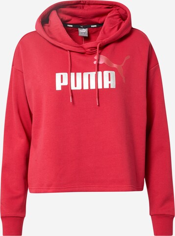 PUMA - Camiseta deportiva en rojo: frente