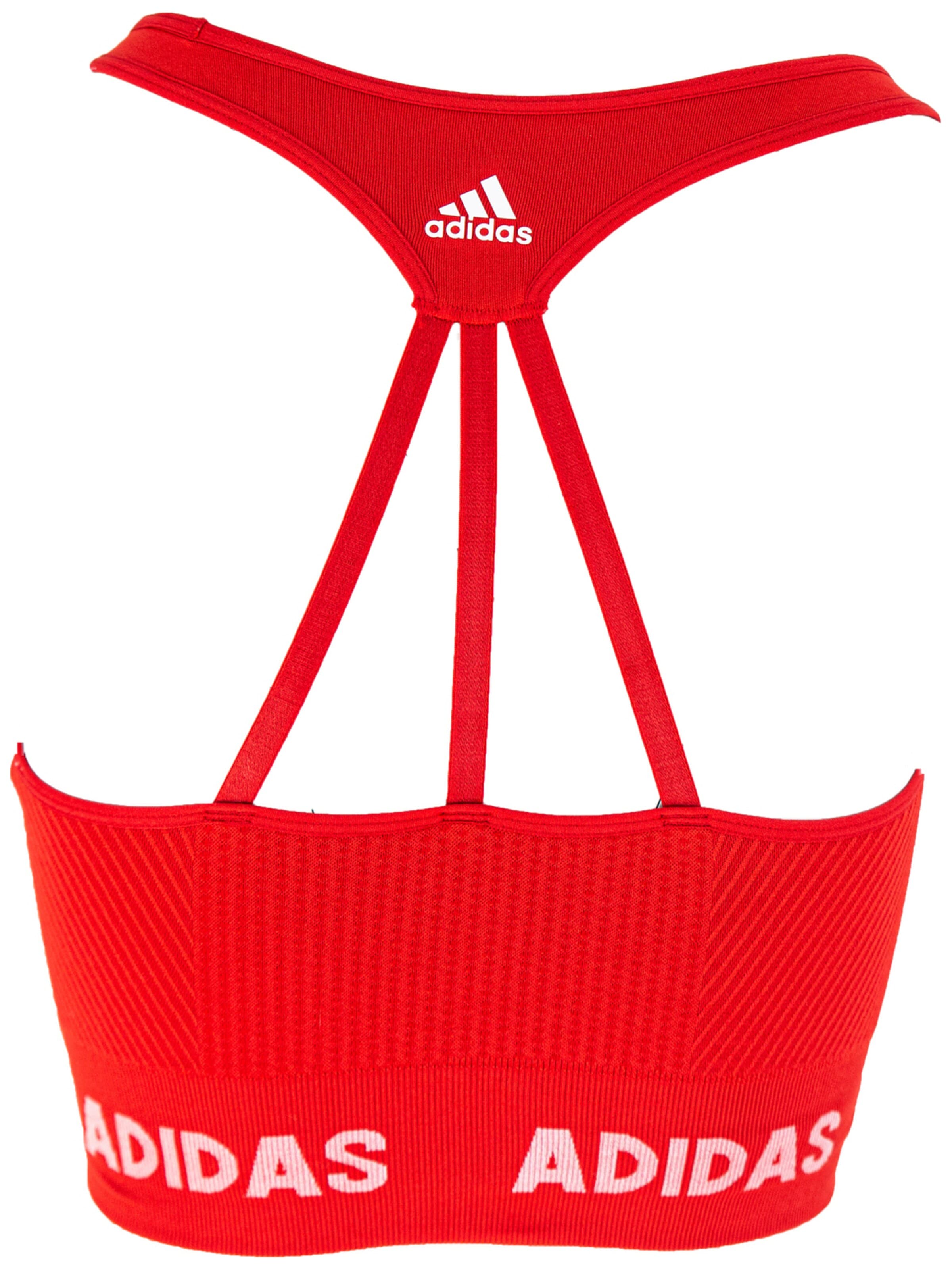 ADIDAS - Top deportivo 'adidas Training Aeroknit' en rojo