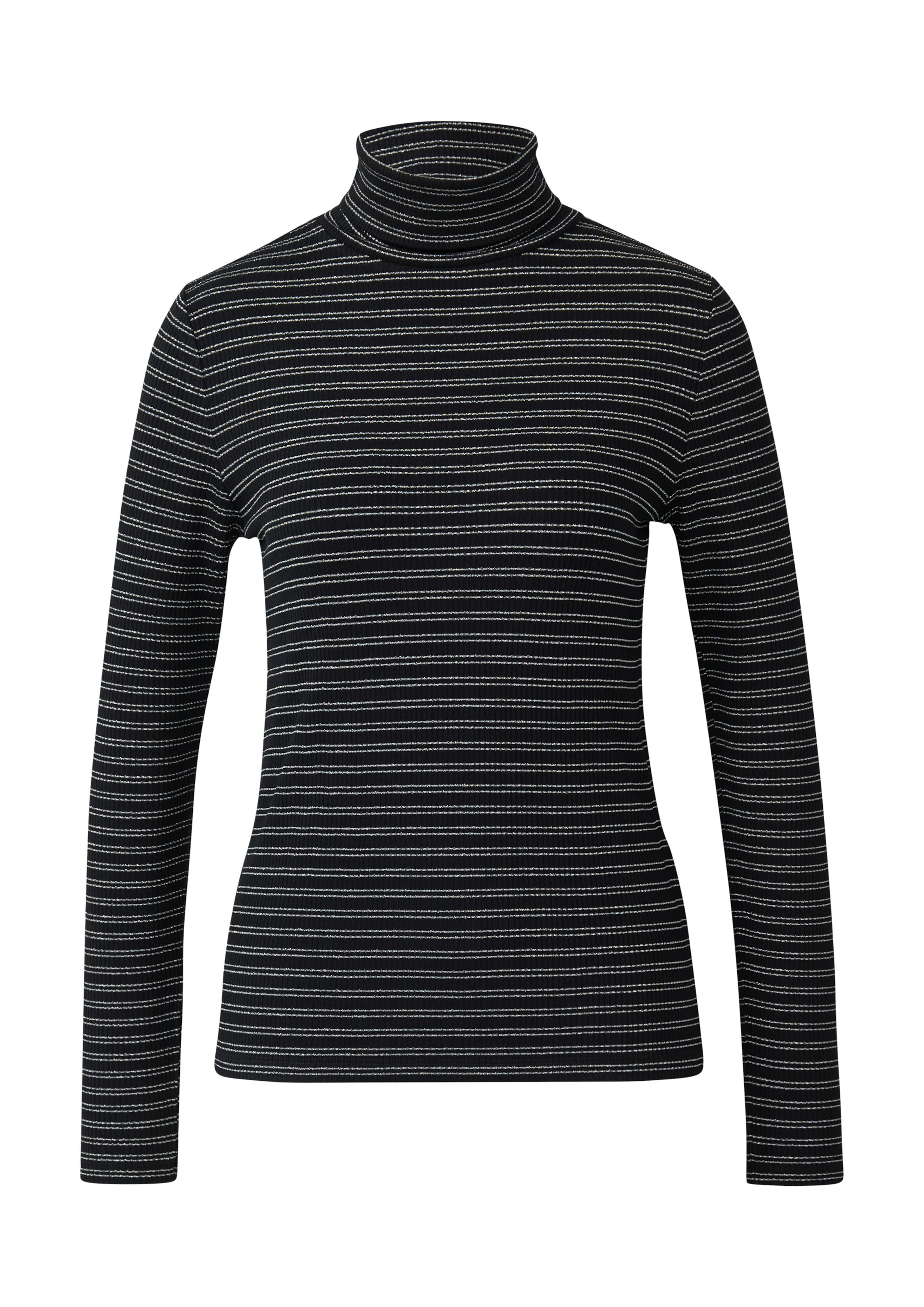 COMMA Shirt in Schwarz: Vorderseite