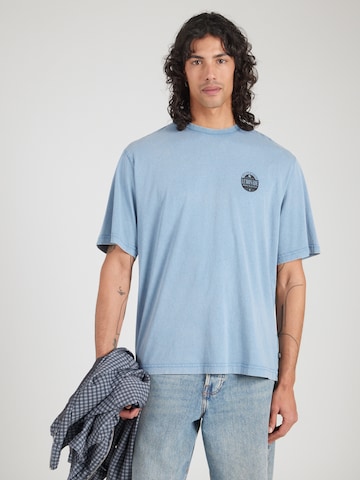QS Shirt in Blauw