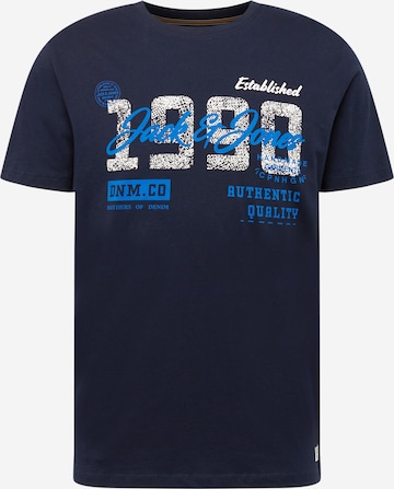 JACK & JONES T-Shirt 'LAKE' in Blau: predná strana