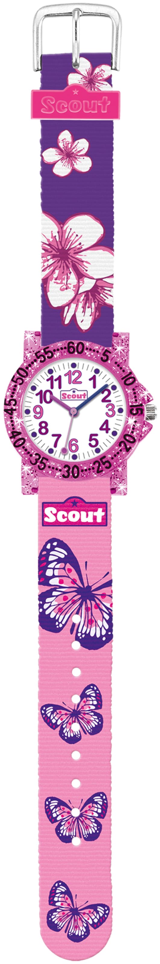 Montre SCOUT en rose : devant